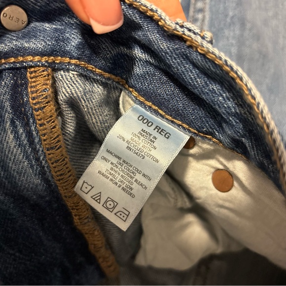 #0052 Aeropostale Denim Jeans in Blue - Picture 3 of 7